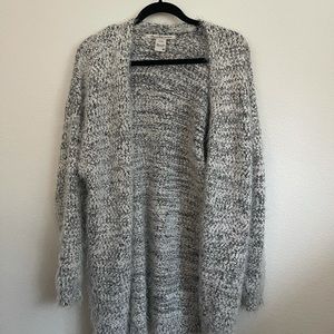 American Rag fuzzy cardigan sweater Medium